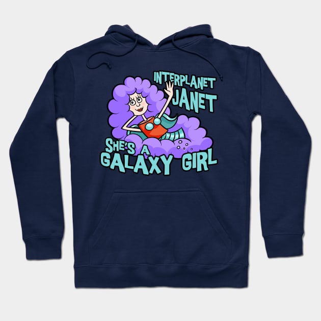 Interplanet Janet Hoodie by Ellador